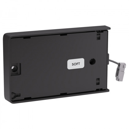 IF abattant KIARO EASY, bas, fin, amorti, anthracite