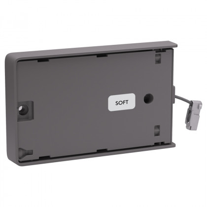 IF abattant KIARO EASY, bas, fin, soft, gris