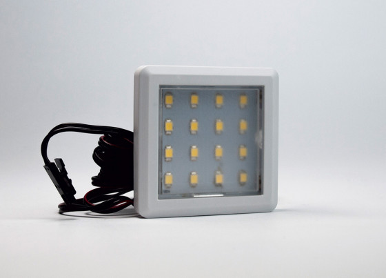 SAL LED spot OLK 10 12V 1,5W alu, blanc chaud