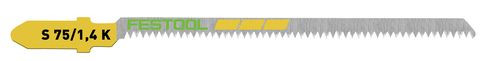 FESTOOL 204267 Jigsaw blade S 75/1,4 K/5 WOOD CURVES FESTOOL 204267 Jigsaw blade S 75/1,4 K/5 WOOD CURVES