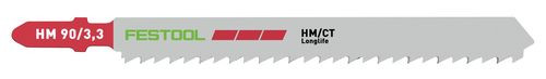 FESTOOL 204269 Jigsaw blade HM 90/3,3 PLASTICS LAMINATE FESTOOL 204269 Jigsaw blade HM 90/3,3 PLASTICS LAMINATE