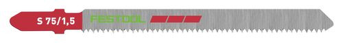 FESTOOL 204268 Jigsaw blade S 75/1,5/5 PLASTICS PROFILE FESTOOL 204268 Jigsaw blade S 75/1,5/5 PLASTICS PROFILE
