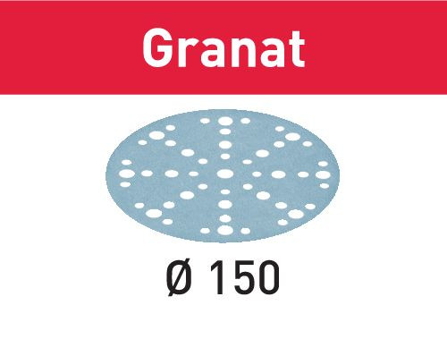 FESTOOL 575177 Abrasive sheet STF D150/48 P1500 GR/50 Granat