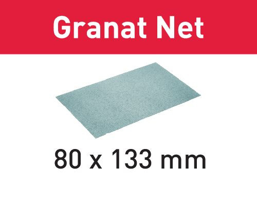 FESTOOL 203291 Abrasive net STF 80x133 P240 GR NET/50 Granat Net