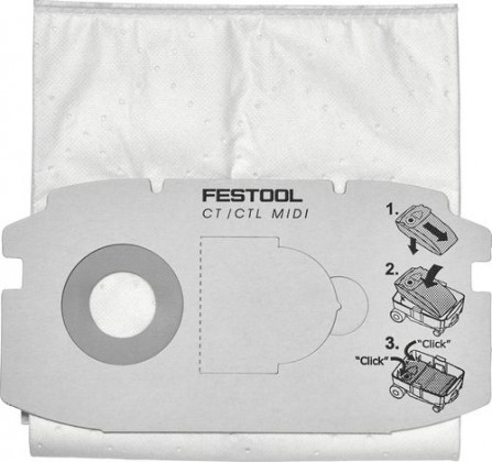 FESTOOL 498411 SELFCLEAN filter bag SC FIS-CT MIDI/5 FESTOOL 498411 SELFCLEAN filter bag SC FIS-CT MIDI/5
