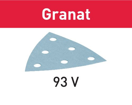 FESTOOL 497396 Sanding disc STF V93/6 P180 GR/100 Granat FESTOOL 497396 Sanding disc STF V93/6 P180 GR/100 Granat