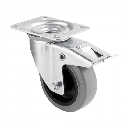 StrongCastors roue medium duty 100/160 avec frein