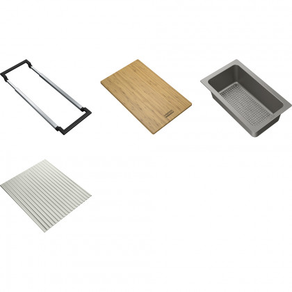 FRANKE ALL-IN ensemble 3 supports, plaque, bol, sous-couche