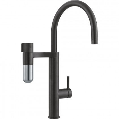 FRANKE Robinet Vital Tap sans douche noir mat/acier inox FRANKE Robinet Vital Tap sans douche noir mat/acier inox