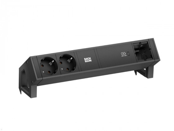 BACHMANN 902.967 unité a tiroirs Desk 2, schuko
