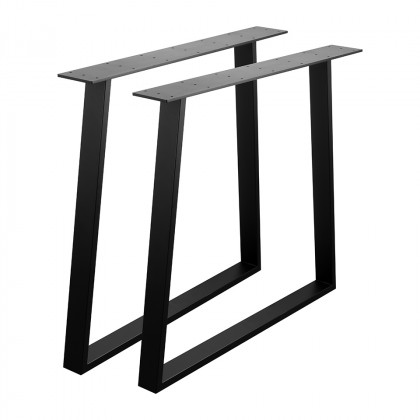 STRONG pietement de table concave 710x780 noir STRONG pietement de table concave 710x780 noir
