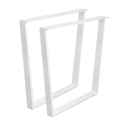STRONG pietement de table convexe 710x780 blanc