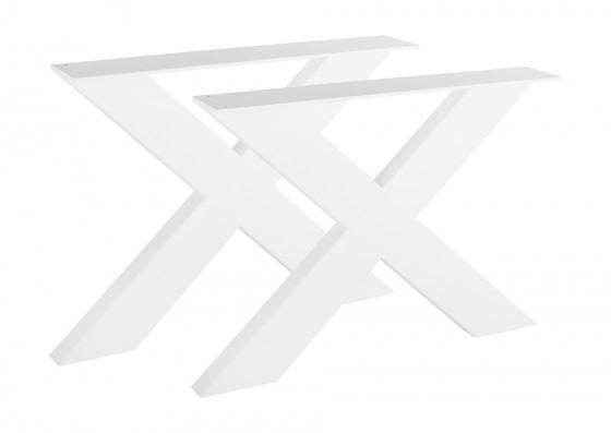STRONG pietement de table X 420x580 blanc STRONG pietement de table X 420x580 blanc
