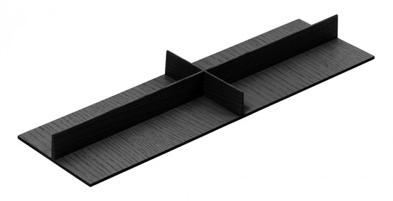 KES 009205 LiniQ buffet croix 137x472mm noir