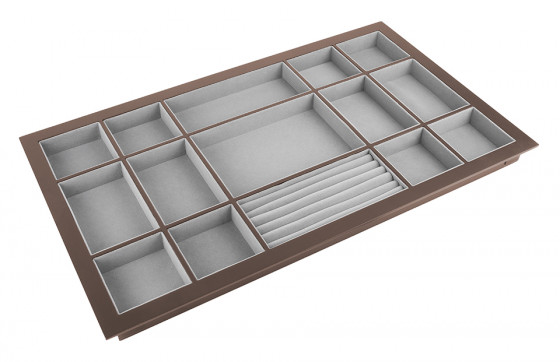 StrongWire organisateur a bijoux, avec cadre et tiroir coulissant amorti, 800mm, StrongWire organisateur a bijoux, avec cadre et tiroir coulissant amorti, 800mm,