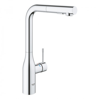 GROHE 30432000 Robinet ACCENT bec L douchette extractible dual chrome GROHE 30432000 Robinet ACCENT bec L douchette extractible dual chrome