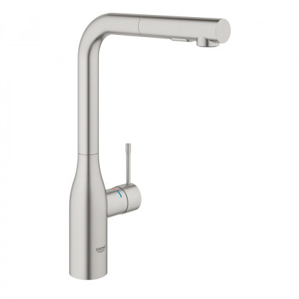 GROHE 30432DC0 Robinet ACCENT L-sortie douchette double supersteel GROHE 30432DC0 Robinet ACCENT L-sortie douchette double supersteel