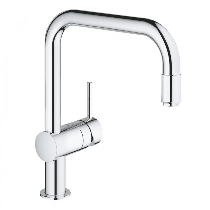 GROHE 30435000 Robinet VENTO bec U avec aérateur extractible chrome GROHE 30435000 Robinet VENTO bec U avec aérateur extractible chrome