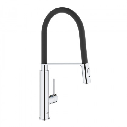 GROHE 30433000 Robinet VIAMO avec douchette profi, commutateur aérateur/jet, chr