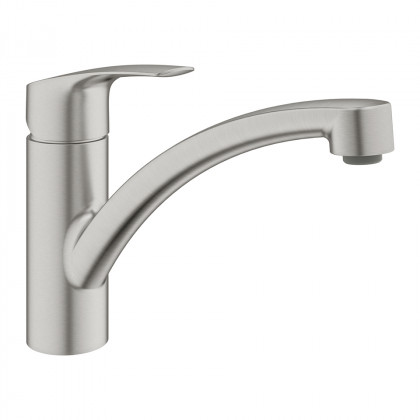 GROHE 30465DC0 Robinet VIA bec bas supersteel GROHE 30465DC0 Robinet VIA bec bas supersteel