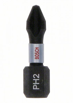 BOSCH 2607002803 Bit set Impact Control PH2 25 mm, 25 pcs