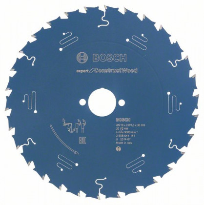 BOSCH 2608644141 Saw blade Expert for Construct Wood 210 x 30 x 2.0 mm, 30