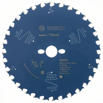BOSCH 2608644341 Saw blade Expert for Wood 254x30 mm, 32
