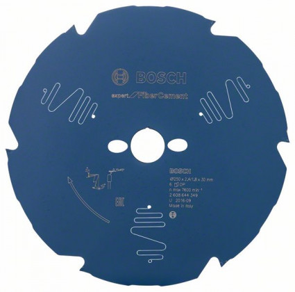 BOSCH 2608644349 Saw blade Expert for Fiber Cement 250x30 mm, 6