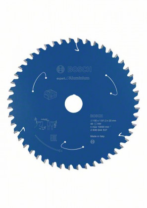 BOSCH 2608644537 Saw blade Expert for Aluminum - Battery saws 150×1.8×20mm, 48