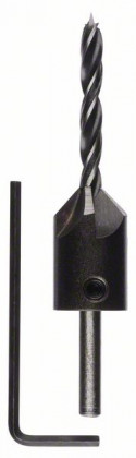 BOSCH 2608596392 Wood drill with countersink 5 mm BOSCH 2608596392 Wood drill with countersink 5 mm