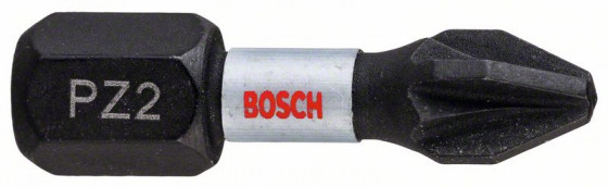 BOSCH 2608522401 Impact Control PZ2 screwdriver bits, 2 pcs BOSCH 2608522401 Impact Control PZ2 screwdriver bits, 2 pcs