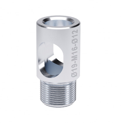 IF-boîtier (gabarit) pour foret O19x37 M16 trou O12mm