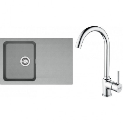 FRANKE Ensemble T96Š OID 611-78 gris + FP 9000.031