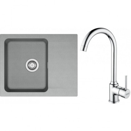 FRANKE ensemble T94Š OID 611-62 gris + FP 9000.031