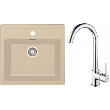 FRANKE Ensemble T102BE SID 610 beige + FP 9000.031