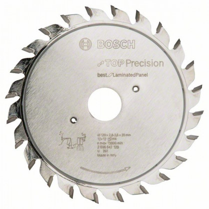 BOSCH 2608642129 Pre-cutting disc Laminated Panel 120 x 20 x 2.8-3.6 mm, 12+12 BOSCH 2608642129 Pre-cutting disc Laminated Panel 120 x 20 x 2.8-3.6 mm, 12+12