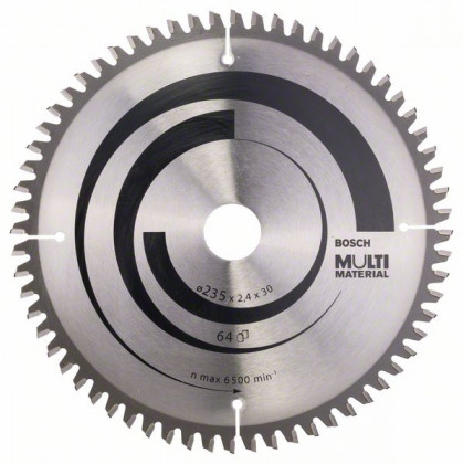 BOSCH 2608640514 Saw blade Multi Material 235 x 30/25 x 2.4 mm; 64