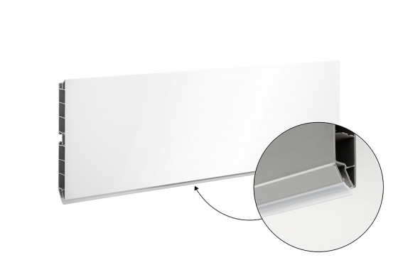 SCILM plinthe 120mm 4m blanc brillant SCILM plinthe 120mm 4m blanc brillant