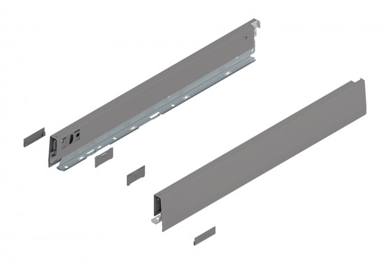 BLUM 470N5002S Merivobox, côté N 500mm, gris clair IG