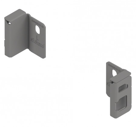 BLUM ZB4N000S Merivobox, supports dos N, gris clair IG