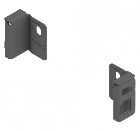 BLUM ZB4N000S Merivobox, supports arriere N, gris foncé OG