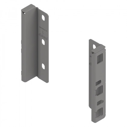 BLUM ZB4K000S Merivobox, supports arriere K, gris clair IG