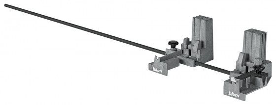 BLUM ZMM.0400 BOXFIX E-M gabarit de montage MERIVOBOX