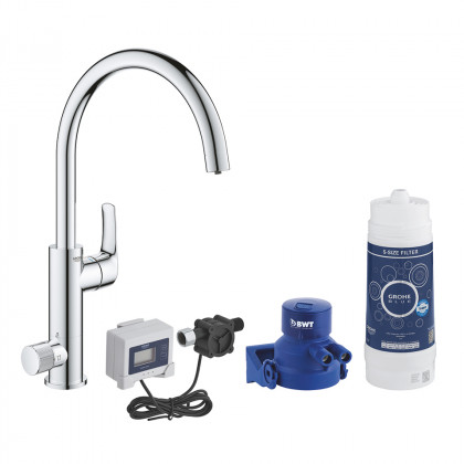 GROHE 30499000 Blue Pure Eurosmart kit de démarrage C-bec chrome