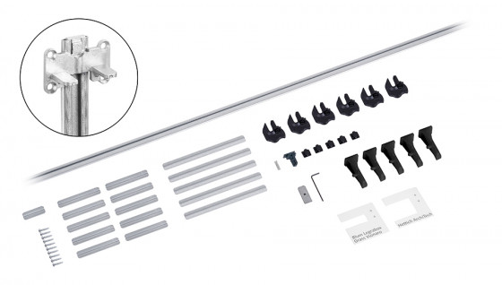 LEHMANN Tige de verrouillage centrale SVS3 - pack universel LEHMANN Tige de verrouillage centrale SVS3 - pack universel