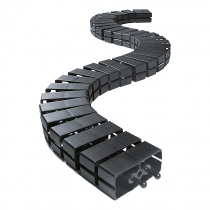 BACHMANN 930.058 organisateur de câbles Cube noir
