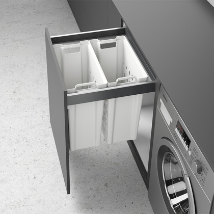 HETTICH 9279106 AvanTech YOU Pull Laundry - panier a linge 600 500 mm plastique