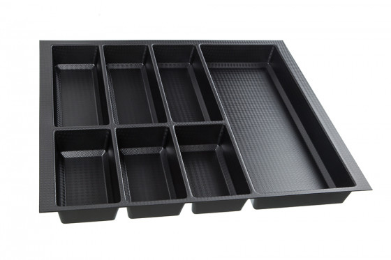 Buffet Classico Kristall SoftTouch noir pour StrongBox 60 (504 x 474 mm)