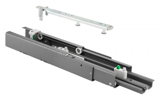 KES 084235 Dispensa, tiroir coulissant pour armoire alimentaire, 100kg, anthraci