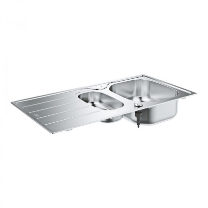GROHE 31564SD1 évier K200 60-S 965 x 500mm acier inox brossé
